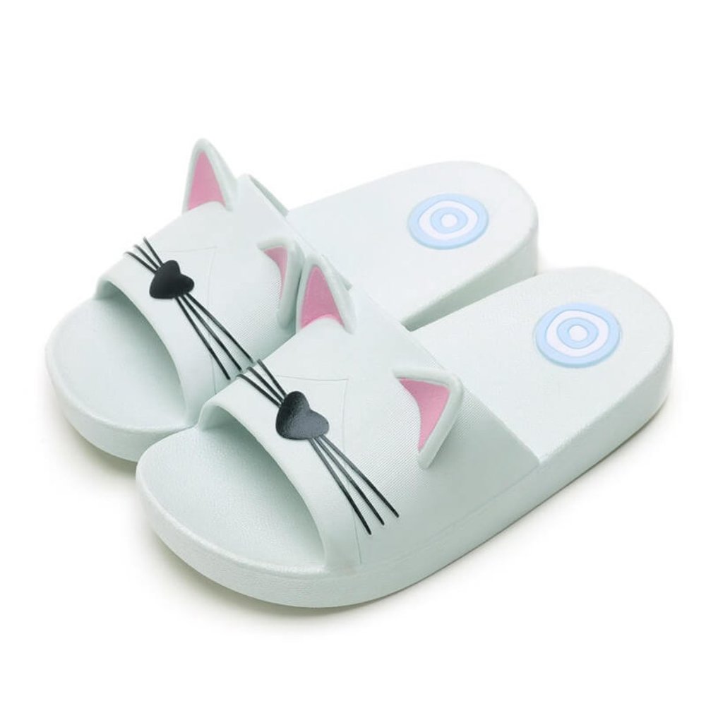 Kids Cute Cat Shape Non-Slip Slippers